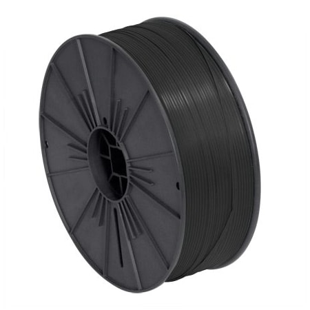Bsc Preferred 5/32'' x 7000' Black Plastic Twist Tie Spool BUY00029367